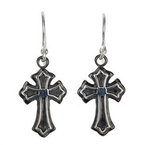 Cross earrings