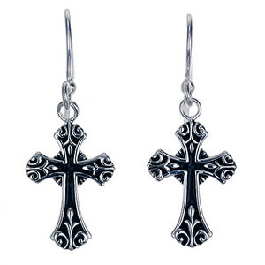 Cross earrings